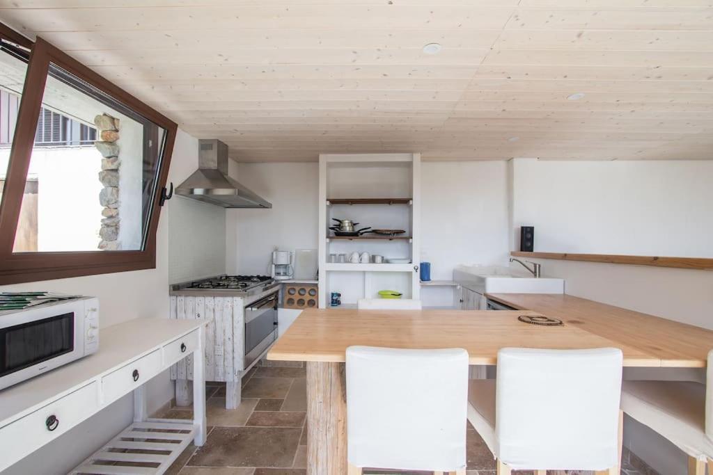 Bas De Villa Au Milieu Des Oliviers. Chateauneuf-Villevieille 外观 照片